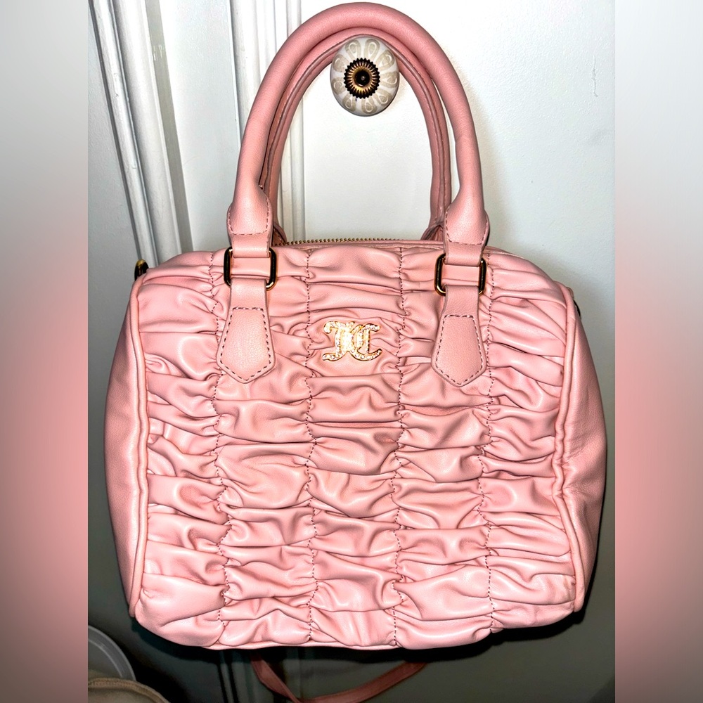 Juicy couture coquette light pink satchel
